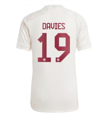 Bayern Munich Alphonso Davies #19 Koszulka Trzecich 2023-24 Krótki Rękaw